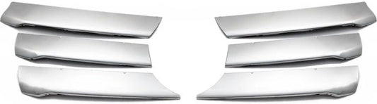 Chrome Front Grille Trim Frame Cover For Sprinter W907 W910 2018 And Upper 6 Pcs