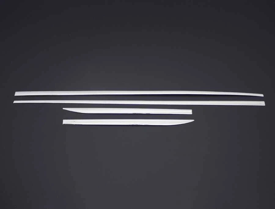 Side Door Streamer Chrome Cover Frame Trim Molding For Giulietta 2012-2020 4 PCS Stainless Steel
