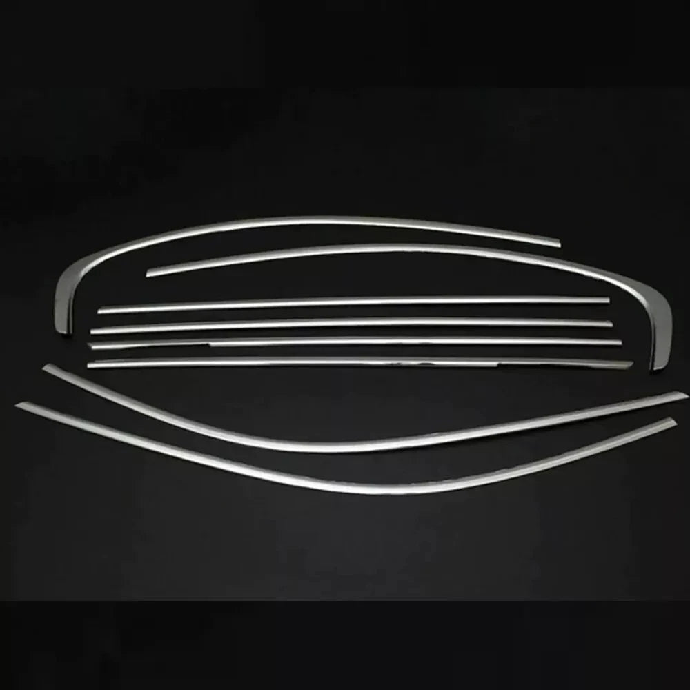 Chrome Window Frame Trim Cover Full Set for BMW 3 Series F30 Saloon 2012-2018 - 8PCS Stainless Steel
