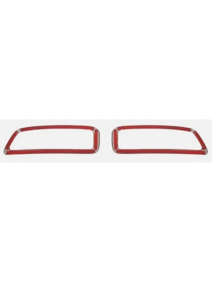 Chrome Rear Exhaust Diffuser Trim Cover for Peugeot 3008 2016-2024 | 2PCS Stainless Steel