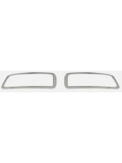 Chrome Rear Exhaust Diffuser Trim Cover for Peugeot 3008 2016-2024 | 2PCS Stainless Steel