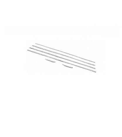 Chrome Window Molding Trim Set for Skoda Rapid Liftback 2012–2019 – 4 PCS Stainless Steel