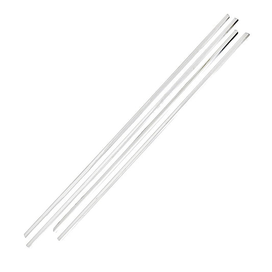 Chrome Window Molding Trim Cover for BMW 5 Series E39 1995-2003 - 4PCS Stainless Steel