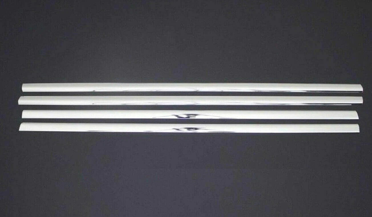 Cornice cromata per finestrini per BMW Serie 3 E46 Coupé 1999–2006 – 4 pezzi