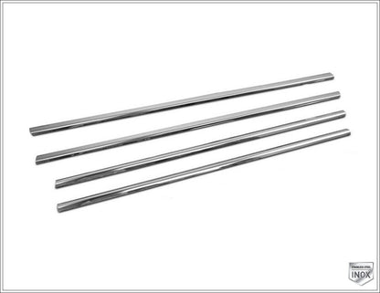 Cornice cromata per finestrini per BMW Serie 3 E46 Coupé 1999–2006 – 4 pezzi