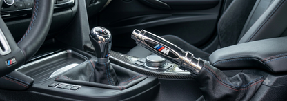 M Style Chrome Handbrake Handle Grip Cover For BMW E30 E34 E36 E39 E46