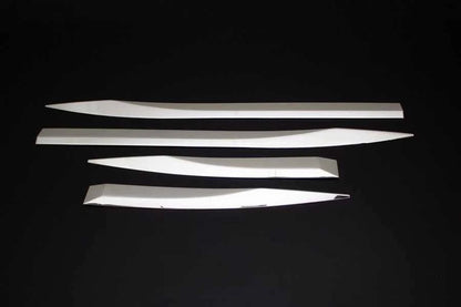 Side Door Streamer Chrome Cover Frame Molding Trim For 3008 2016-2023 4 PCS