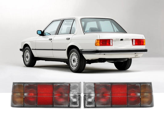 Rear Purple Taillight Set For 3 Series E30 (1982-1988) 2 PCS Left Right (Pre facelift - Phase I)