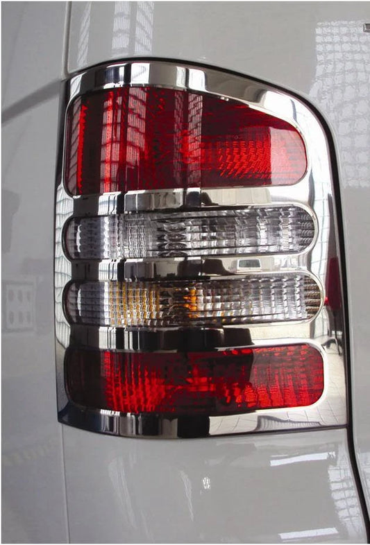 Copertura Cromata per Fari Posteriori per Volkswagen T5 Transporter 2003-2015