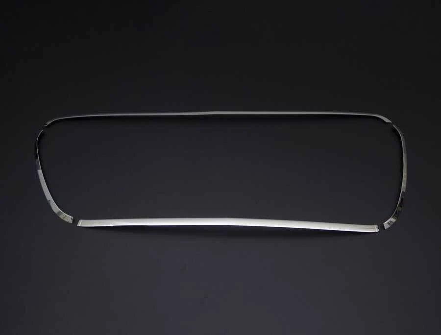 Front Grill Outer Frame Trim Chrome Cover For Sprinter W907 2018+ 4 PCS Stainless Steel