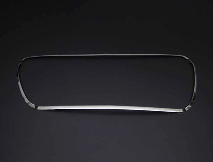 Front Grill Outer Frame Trim Chrome Cover For Sprinter W907 2018+ 4 PCS Stainless Steel