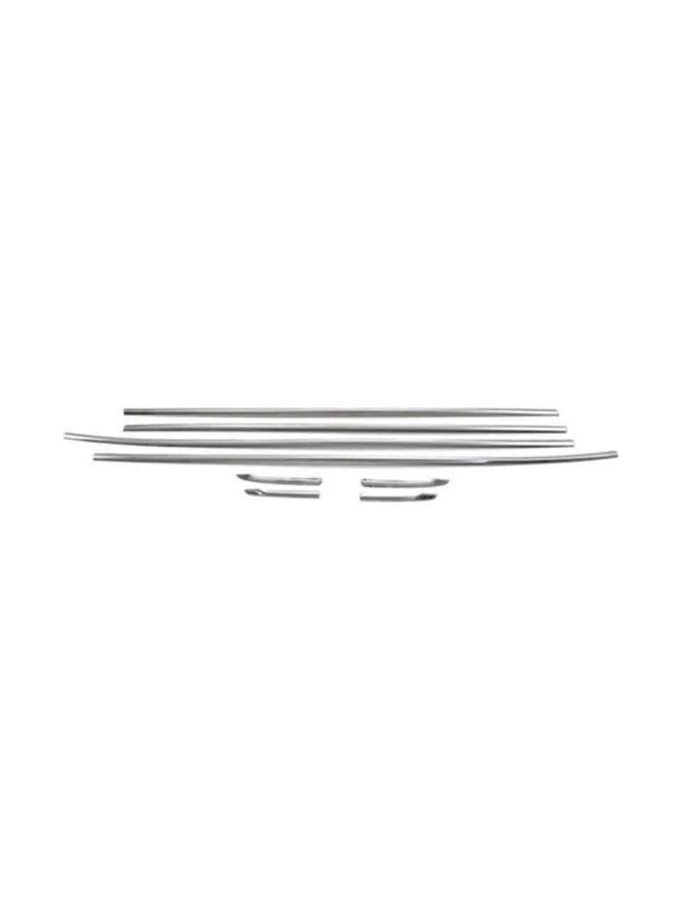 Chrome Window Molding Trim Cover For Toyota Corolla 2019+ 8 PCS Stainless Steel