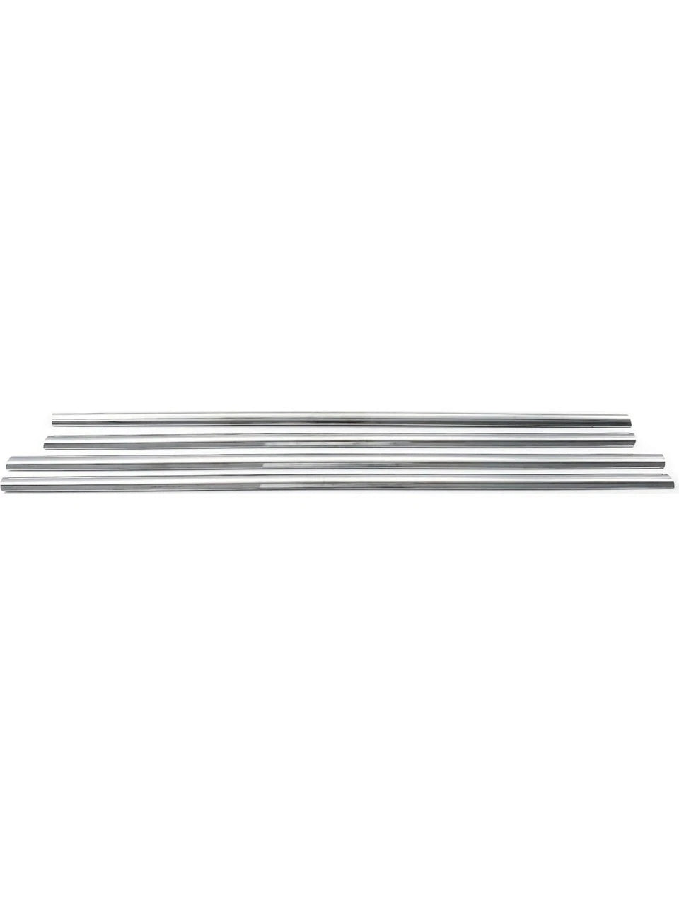 Chrome Window Molding Trim Cover for Toyota Corolla 2007-2013 | 4-Piece Stainless Steel Exterior Window Trim
