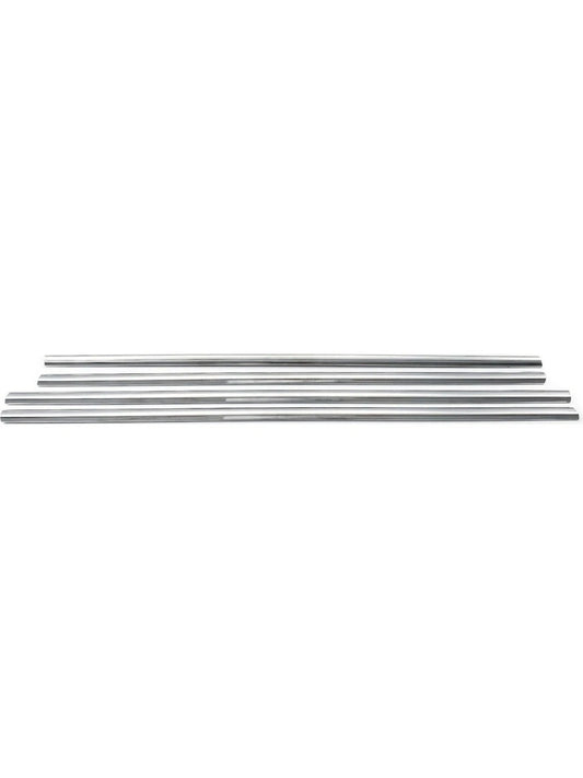 Chrome Window Molding Trim Cover for Toyota Corolla 2007-2013 | 4-Piece Stainless Steel Exterior Window Trim